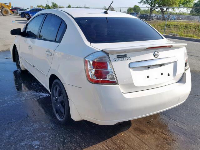 3N1AB6AP1BL715133 - 2011 NISSAN SENTRA 2.0 WHITE photo 3