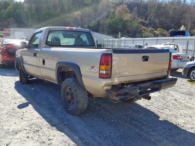 1GTHK34G07E142786 - 2007 GMC SIERRA K35 GOLD photo 3