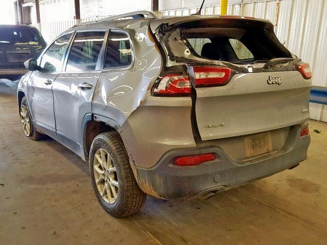 1C4PJMCS1EW232238 - 2014 JEEP CHEROKEE L GRAY photo 3