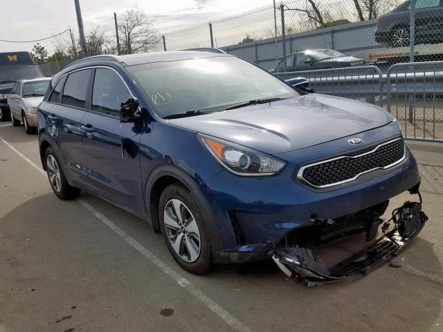 KNDCC3LC9H5090484 - 2017 KIA NIRO EX BLUE photo 1