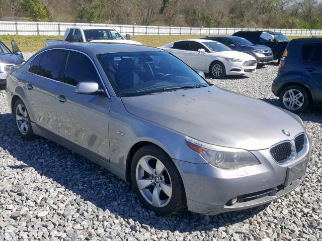 WBANA53555B855910 - 2005 BMW 525 I GRAY photo 1