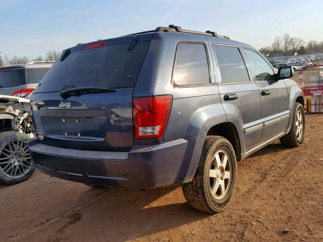 1J8GR48K18C226830 - 2008 JEEP GRAND CHER BLUE photo 4