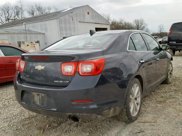 1G11F5SL6FF150457 - 2015 CHEVROLET MALIBU LTZ BLACK photo 4