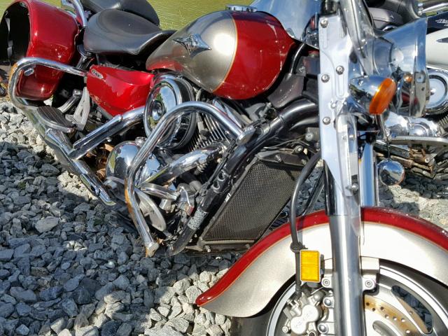 JKBVNKD157A015299 - 2007 KAWASAKI VN1600 D SILVER photo 9