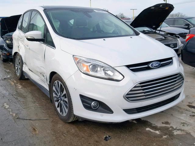 1FADP5FU3HL100064 - 2017 FORD C-MAX TITA WHITE photo 1