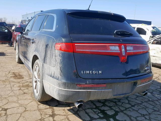 2LMHJ5AT1ABJ07564 - 2010 LINCOLN MKT BLACK photo 3