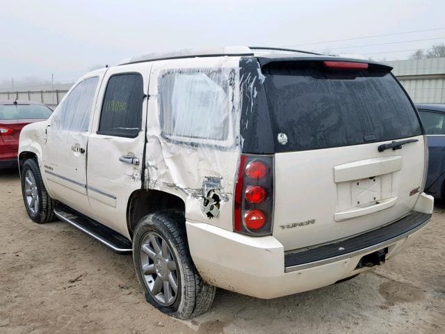 1GKS1EEF7DR241706 - 2013 GMC YUKON DENA WHITE photo 3