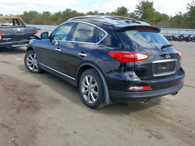 JN1AJ0HR3BM854824 - 2011 INFINITI EX35 BASE BLACK photo 3