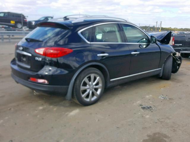 JN1AJ0HR3BM854824 - 2011 INFINITI EX35 BASE BLACK photo 4