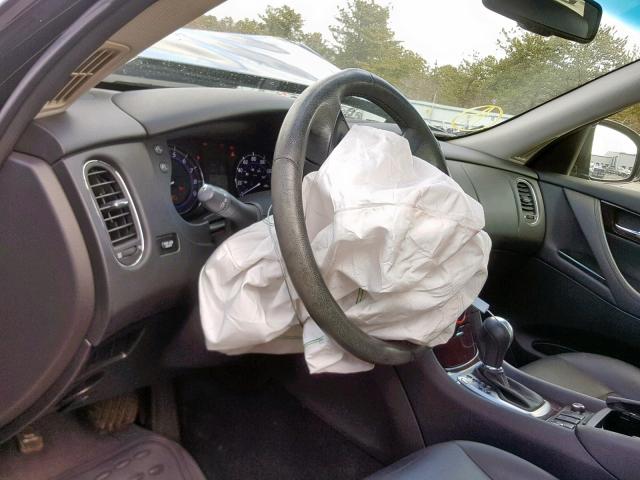 JN1AJ0HR3BM854824 - 2011 INFINITI EX35 BASE BLACK photo 9