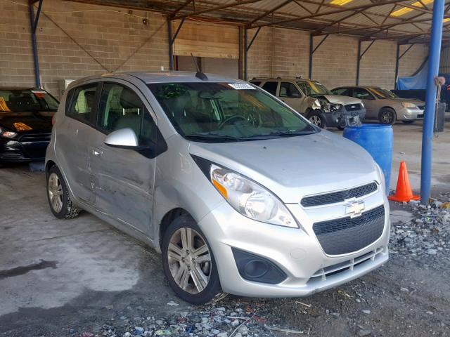 KL8CD6S91FC732055 - 2015 CHEVROLET SPARK 1LT SILVER photo 1