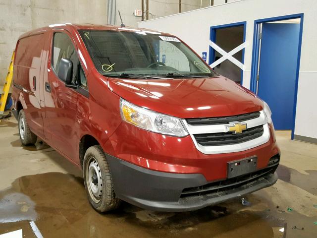 3N63M0ZN0FK713320 - 2015 CHEVROLET CITY EXPRE RED photo 1