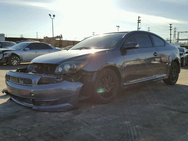 JTKDE167180274129 - 2008 TOYOTA SCION TC ნაცრისფერი ფოტო 2