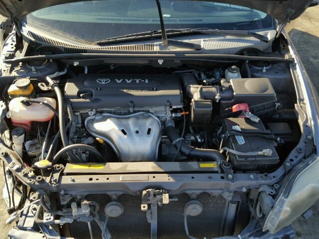 JTKDE167180274129 - 2008 TOYOTA SCION TC ნაცრისფერი ფოტო 7