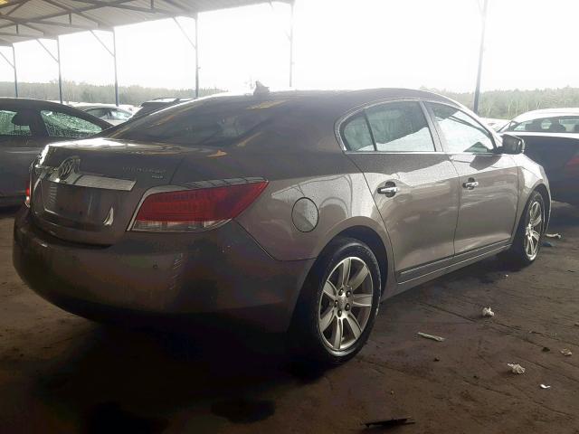 1G4GC5EG4AF249128 - 2010 BUICK LACROSSE C BROWN photo 4