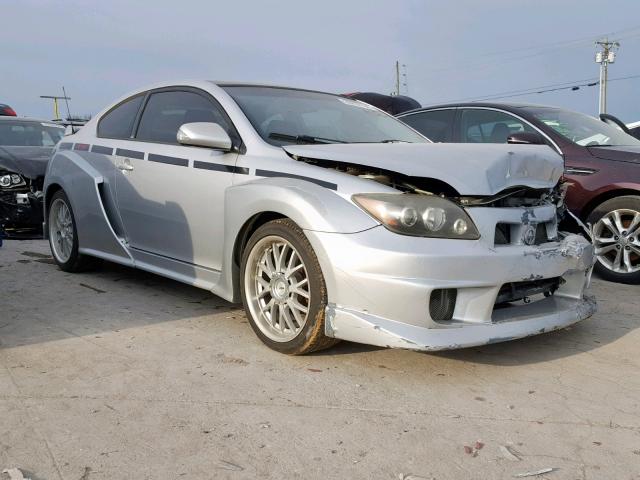 JTKDE167580270925 - 2008 TOYOTA SCION TC SILVER photo 1