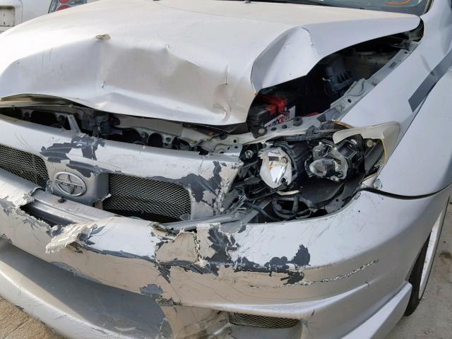 JTKDE167580270925 - 2008 TOYOTA SCION TC SILVER photo 9