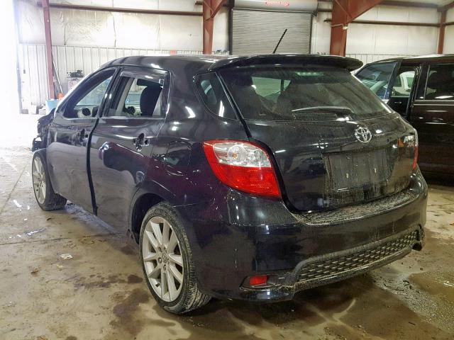 2T1ME4EE7BC006711 - 2011 TOYOTA MATRIX XRS BLACK photo 3