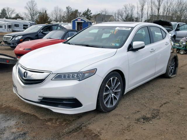 19UUB2F3XGA000246 - 2016 ACURA TLX WHITE photo 2