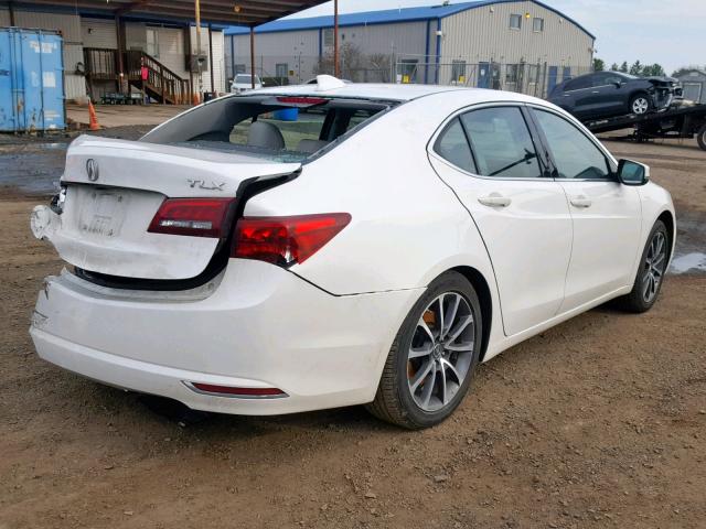 19UUB2F3XGA000246 - 2016 ACURA TLX WHITE photo 4