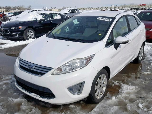 3FADP4CJ3BM186597 - 2011 FORD FIESTA SEL WHITE photo 2