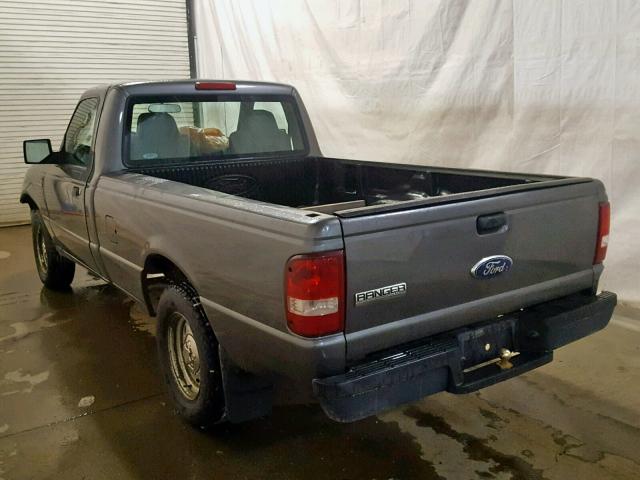 1FTYR10D96PA37517 - 2006 FORD RANGER GRAY photo 3