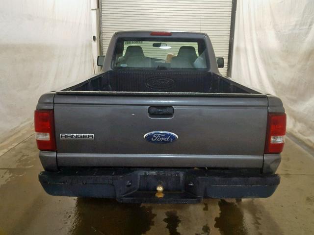 1FTYR10D96PA37517 - 2006 FORD RANGER GRAY photo 6