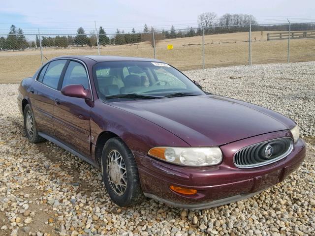 1G4HR54K73U208063 - 2003 BUICK LESABRE LI BURGUNDY photo 1