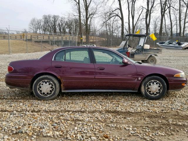 1G4HR54K73U208063 - 2003 BUICK LESABRE LI BURGUNDY photo 9