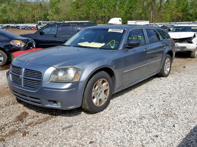 2D4FV47VX7H624465 - 2007 DODGE MAGNUM SXT BLUE photo 2