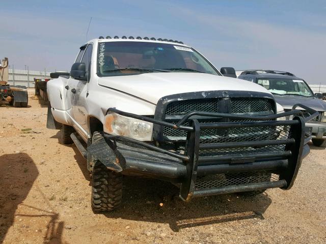 3D7MU48C04G134848 - 2004 DODGE RAM 3500 S WHITE photo 1