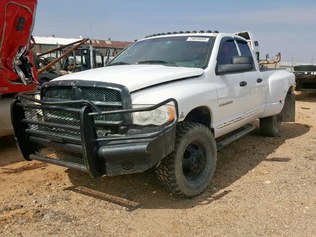 3D7MU48C04G134848 - 2004 DODGE RAM 3500 S WHITE photo 2