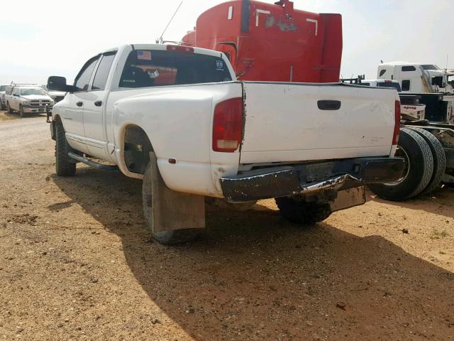 3D7MU48C04G134848 - 2004 DODGE RAM 3500 S WHITE photo 3