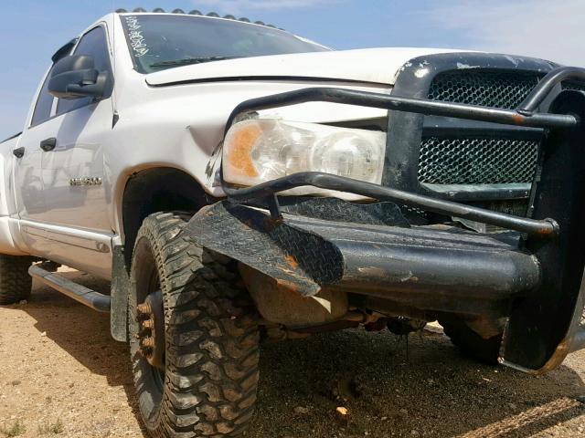 3D7MU48C04G134848 - 2004 DODGE RAM 3500 S WHITE photo 9