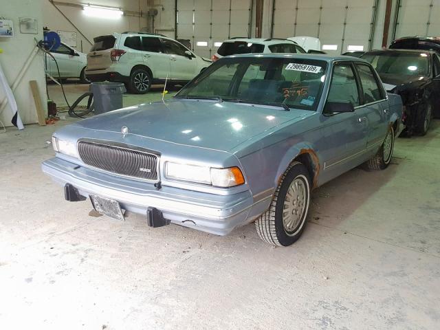 1G4AG55M5T6402795 - 1996 BUICK CENTURY SP BLUE photo 2