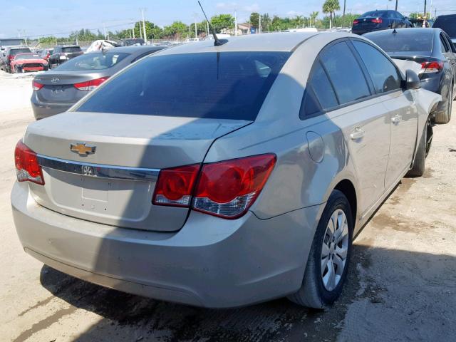 1G1PA5SH1D7259338 - 2013 CHEVROLET CRUZE LS TWO TONE photo 4