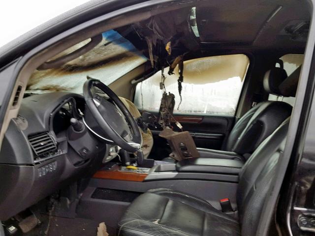 5N3AA08C88N901148 - 2008 INFINITI QX56 BLACK photo 5