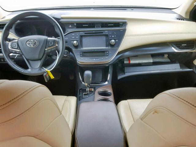 4T1BK1EB2HU256904 - 2017 TOYOTA AVALON XLE BEIGE photo 9