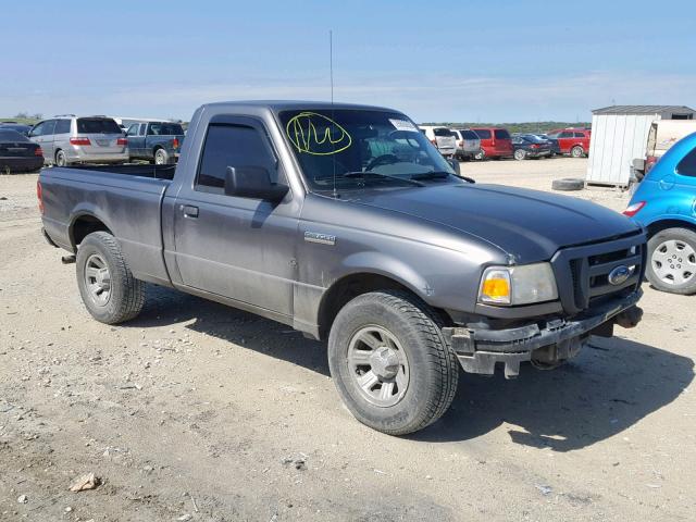 1FTYR10U17PA30742 - 2007 FORD RANGER CHARCOAL photo 1