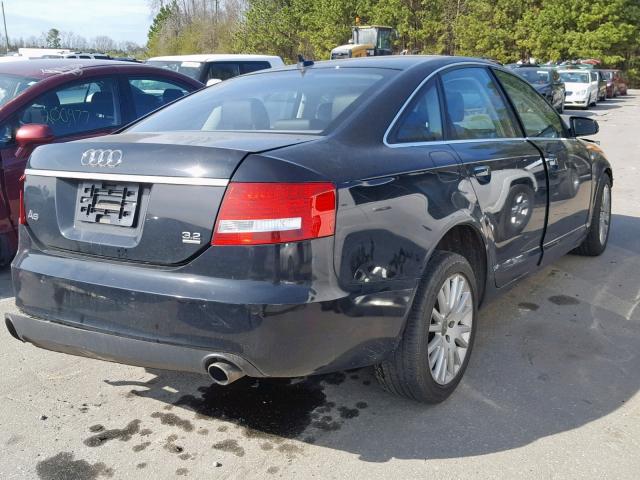 WAUDH74F97N117734 - 2007 AUDI A6 3.2 QUA BLACK photo 4