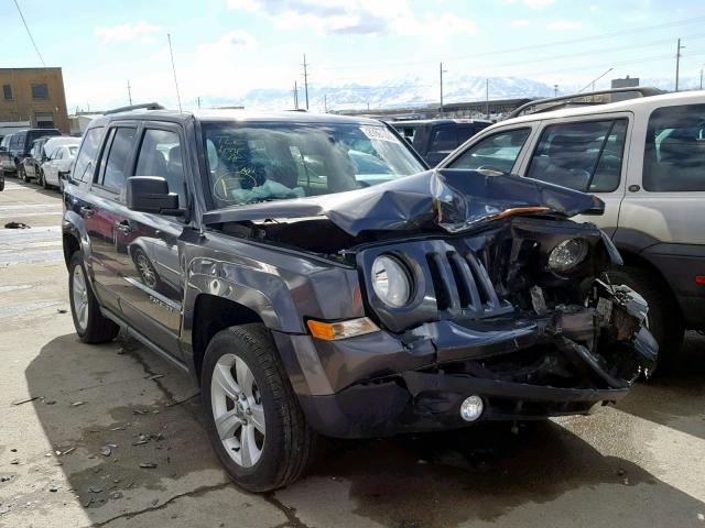 1C4NJRFBXGD734101 - 2016 JEEP PATRIOT LA GRAY photo 1