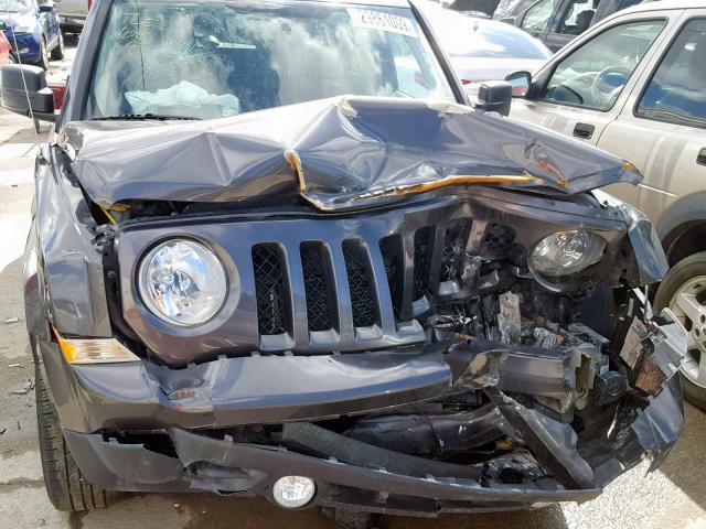 1C4NJRFBXGD734101 - 2016 JEEP PATRIOT LA GRAY photo 7