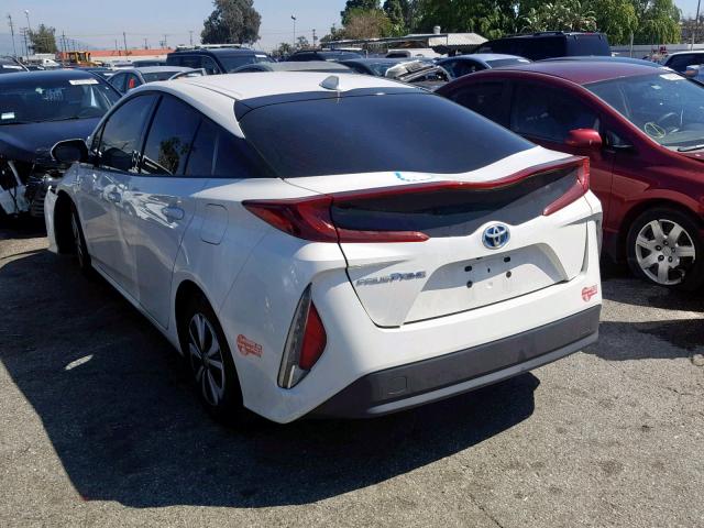 JTDKARFPXH3055211 - 2017 TOYOTA PRIUS PRIM 白色 照片 3