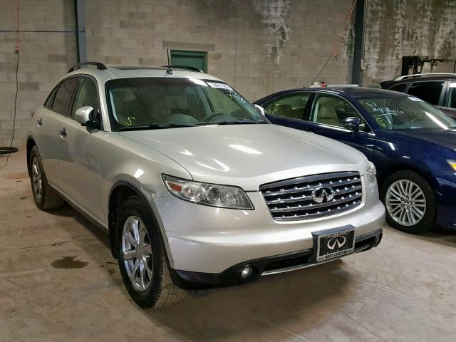 JNRAS08W67X207131 - 2007 INFINITI FX35 BEIGE photo 1