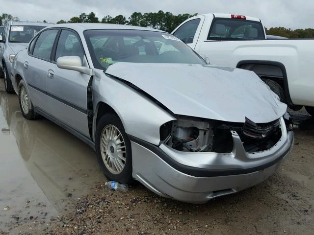 2G1WF52E329386171 - 2002 CHEVROLET IMPALA GRAY photo 1