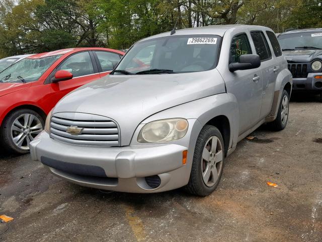 3GNDA13D48S582277 - 2008 CHEVROLET HHR LS Plata foto 2