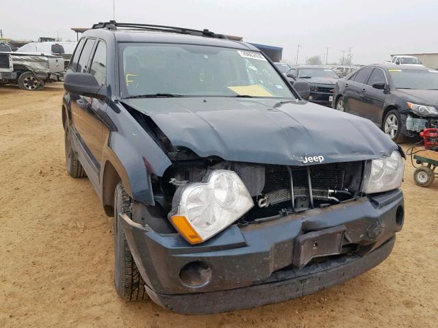 1J4GS48K85C512160 - 2005 JEEP GRAND CHER GREEN photo 1