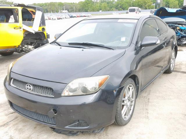 JTKDE177570182390 - 2007 TOYOTA SCION TC შავი ფოტო 2