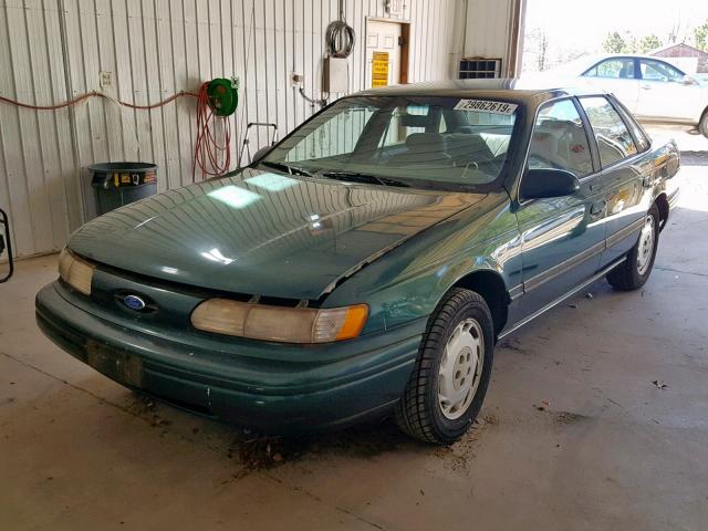 1FALP52U1RA246977 - 1994 FORD TAURUS GL GREEN photo 2