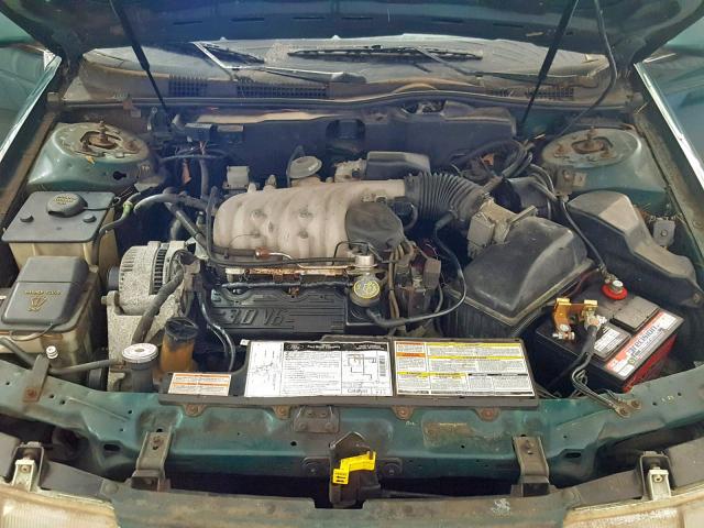 1FALP52U1RA246977 - 1994 FORD TAURUS GL GREEN photo 7